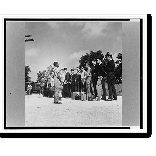 Historic Print, Parris Island, South Carolina. U.S. Marine Corps glider