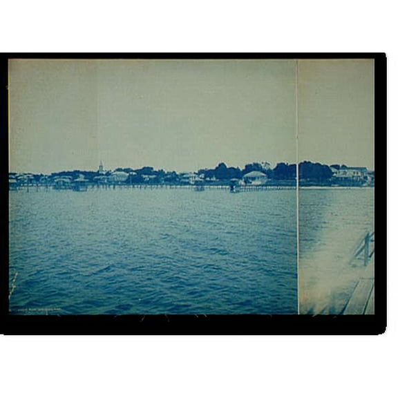 Historic Print, Pass Christian, Miss. - 11, 16" x 20"