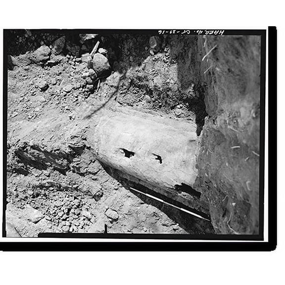 Historic Print, Patch Street Bridge, Spanning Kohanza Brook on Patch Street, Danbury, Fairfield County, CT - 16, 16" x 20"