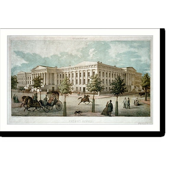 Historic Print, Patent office - 5, 16" x 20"