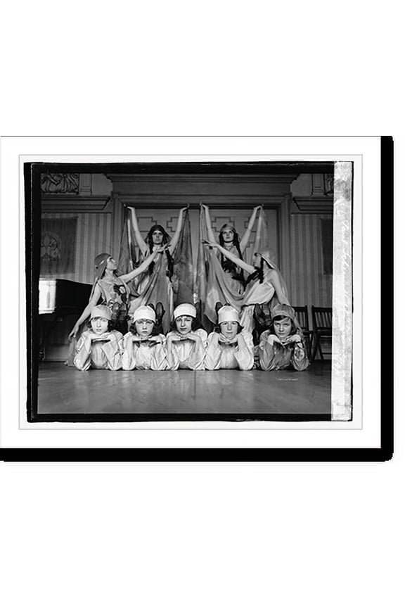 Historic Print, Paul Tcherinkoff's Russian dancers, 4/9/23 - 3, 16" x 20"