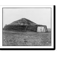 thumbnail image 1 of Historic Print, Pawnee Indian and lodge, 18" x 24", 1 of 3