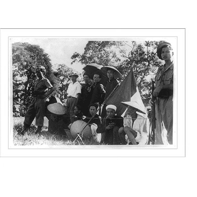 Historic Print, [Peace ceremonies between the French IndoChinese Viet