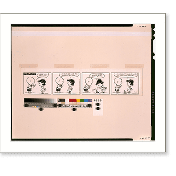 Historic Print, Peanuts. Here you are, Lucy"" - 2, 16" x 20"