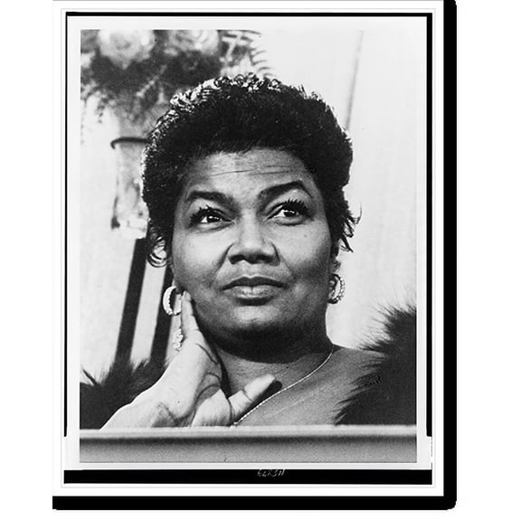 Historic Print, [Pearl Bailey, bust portrait, facing forward], 16" x 20"
