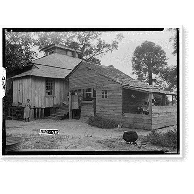 Historic Print, Pearson House, County Road 6, Marengo, Marengo County