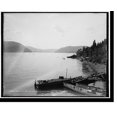 Historic Print, Peekskill Bay and narrows of the Hudson, 16" x 20