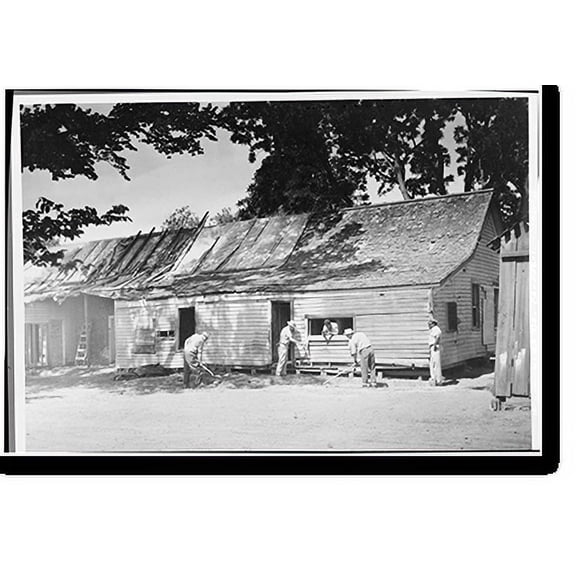 Historic Print, Pena Adobe, Pena Adobe Road, Vacaville, Solano County, CA, 16" x 20"