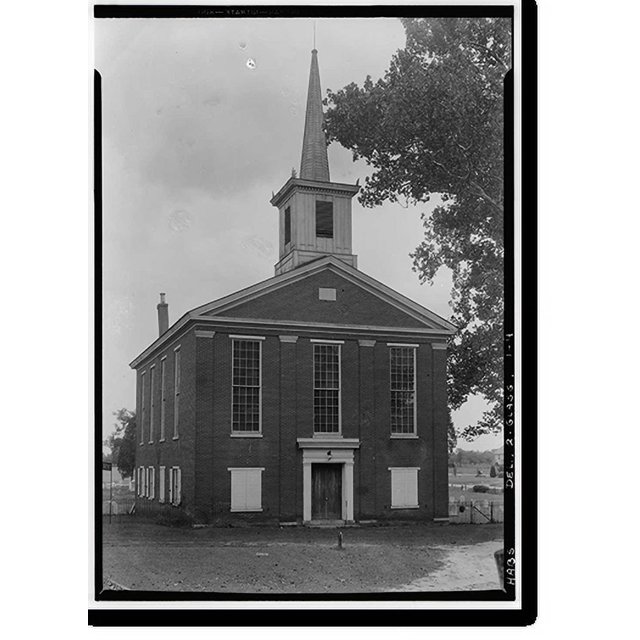 Historic Print, Pencader Presbyterian Church, Route 896, Glasgow, New