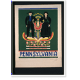 thumbnail image 1 of Historic Print, Pennsylvania Costumes and handicrafts, the Pennsylvania Germans.Katherine Milhous., 16" x 20", 1 of 3