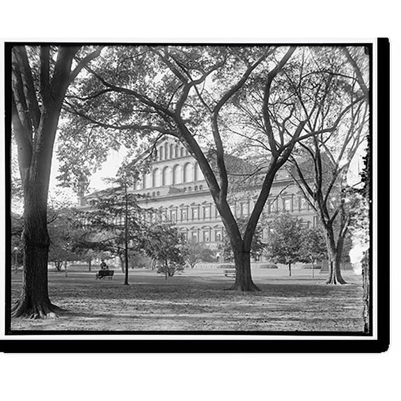 Historic Print, Pension office, 18" x 24"