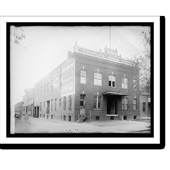 Historic Print, Peoples Drug Stores warehouse, 16" x 20"