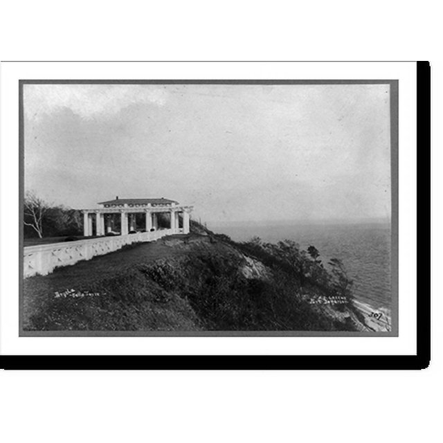 Historic Print, Pergola. Belle Terre.A.S. Greene, Port Jefferson., 16