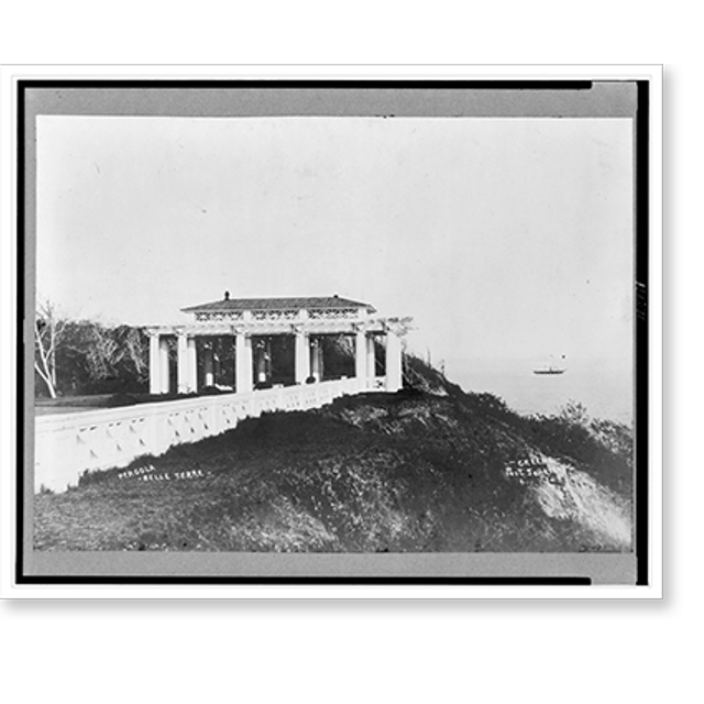 Historic Print, [Pergola, Belle Terre, Port Jefferson, Long Island