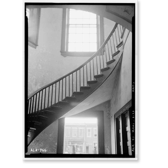 Historic Print, Perry County Court House, Square bounded by State Highway 5, Main Street, Gr, Marion, Perry County, AL - 13, 16" x 20"