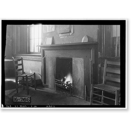 Historic Print, Perry County Court House, Square bounded by State Highway 5, Main Street, Gr, Marion, Perry County, AL - 14, 18" x 24"