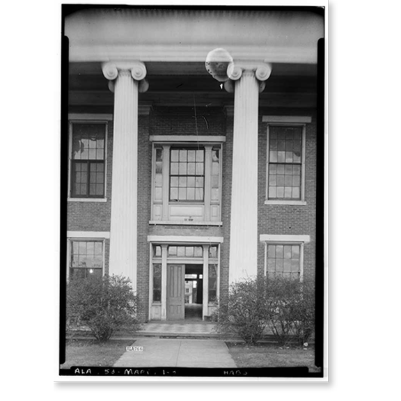 Historic Print, Perry County Court House, Square bounded by State Highway 5, Main Street, Gr, Marion, Perry County, AL - 8, 18" x 24"