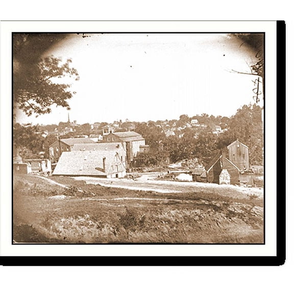 Historic Print, Petersburg Va. General view, 16" x 20"