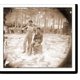 thumbnail image 1 of Historic Print, Petersburg Va. Two youthful military telegraph operators at headquarters, 18" x 24", 1 of 3