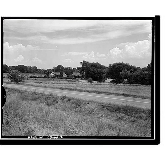 Historic Print, Peterson House, Morrison Road, Bear Creek Lake Park