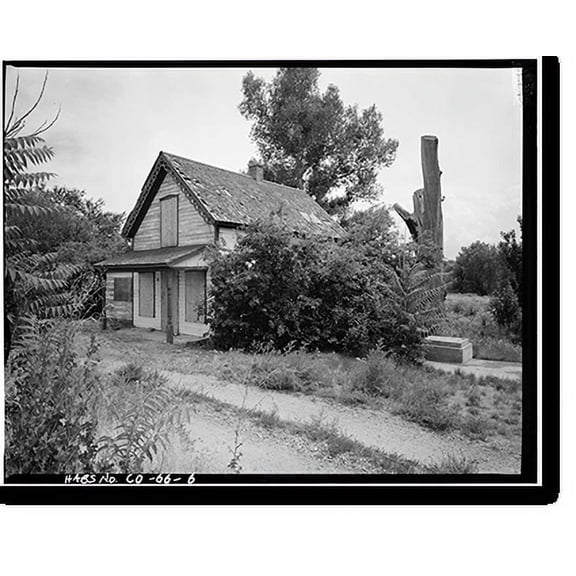 Historic Print, Peterson House, Morrison Road, Bear Creek Lake Park, Lakewood, Jefferson County, CO - 6, 18" x 24"