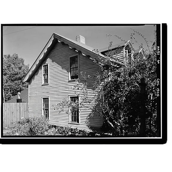 Historic Print, Phelps House, 329 Divisadero Street, San Francisco, San Francisco County, CA - 2, 18" x 24"
