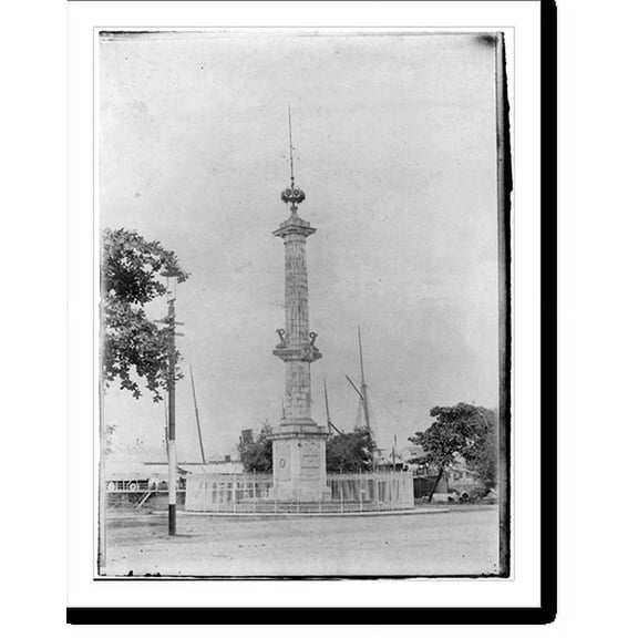 Historic Print, [Philippines: Magellan Monument], 16" x 20"
