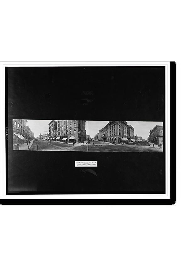 Historic Print, Phillip Ave. & 9 St., Sioux Falls, S. Dak., 16" x 20"