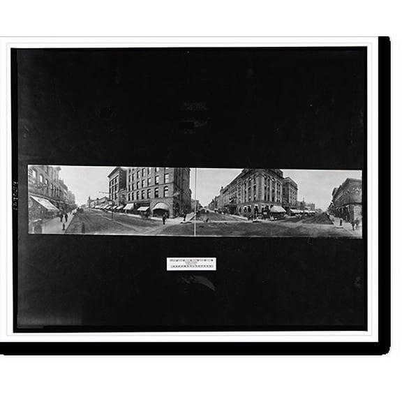 Historic Print, Phillip Ave. & 9 St., Sioux Falls, S. Dak., 16" x 20"