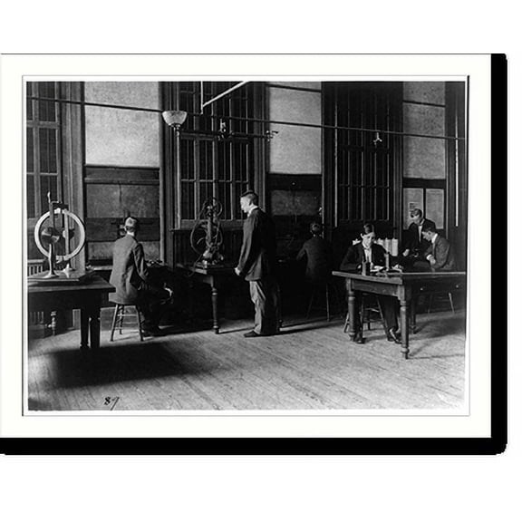 Historic Print, [Physics laboratory, Eastern High School], 16" x 20"