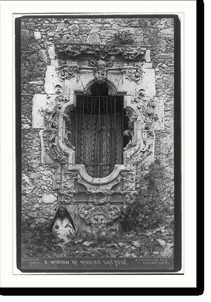 Historic Print, [Picturesque San Antonio" Texas, ca. 1890 Window of