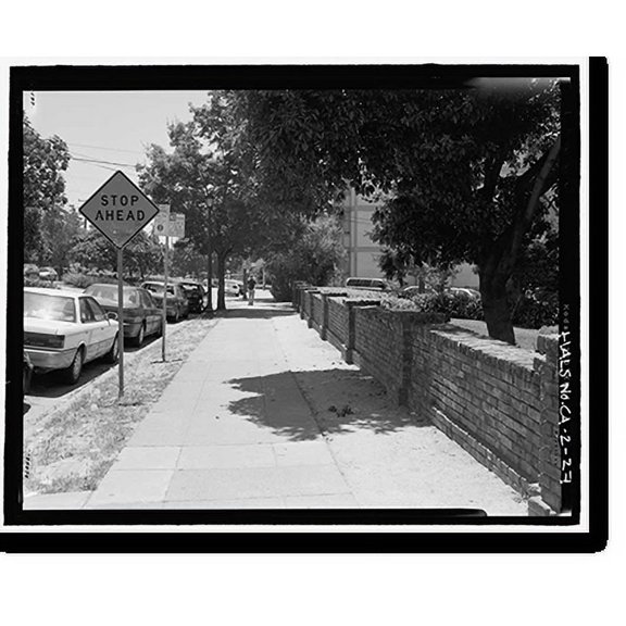 Historic Print, Piedmont Way & the Berkeley Property Tract, East of College Avenue between Dwight Way & U.C. M, Berkeley, Alameda County, CA - 27, 16" x 20"