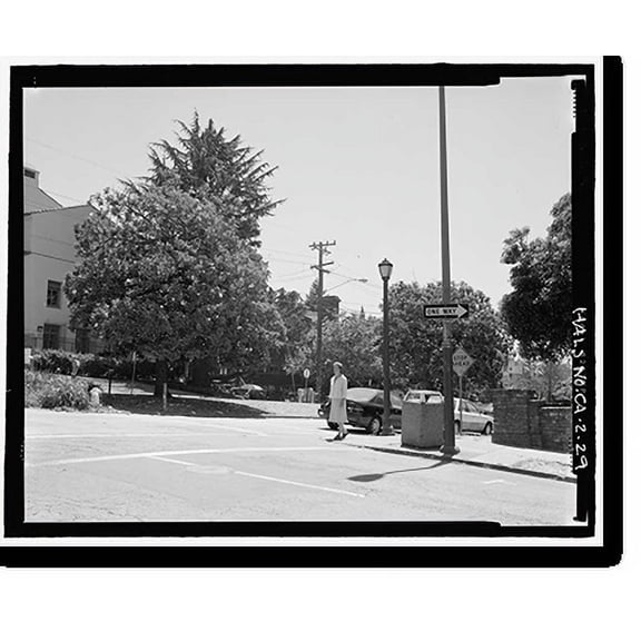 Historic Print, Piedmont Way & the Berkeley Property Tract, East of College Avenue between Dwight Way & U.C. M, Berkeley, Alameda County, CA - 29, 18" x 24"