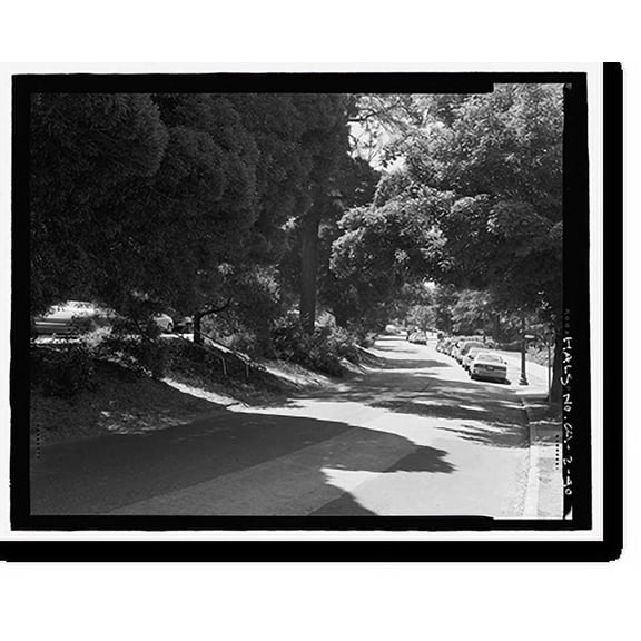 Historic Print, Piedmont Way & the Berkeley Property Tract, East of College Avenue between Dwight Way & U.C. M, Berkeley, Alameda County, CA - 40, 16" x 20"