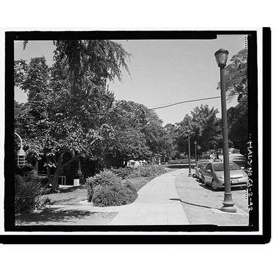 Historic Print, Piedmont Way & the Berkeley Property Tract, East of College Avenue between Dwight Way & U.C. M, Berkeley, Alameda County, CA - 42, 18" x 24"