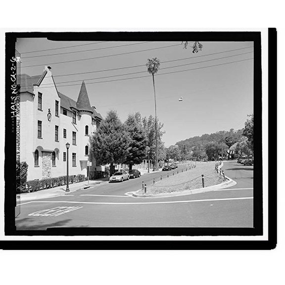 Historic Print, Piedmont Way & the Berkeley Property Tract, East of College Avenue between Dwight Way & U.C. M, Berkeley, Alameda County, CA - 6, 16" x 20"