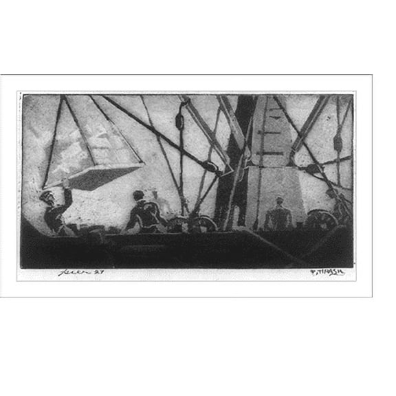 Historic Print, Pier 27, 18" x 24"