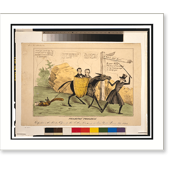 Historic Print, Pilgrims' progress - 2, 16" x 20"