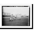 thumbnail image 1 of Historic Print, Pinch Thomas, Joe Wood, Casey Hagerman, Boston AL (baseball), 18" x 24", 1 of 3