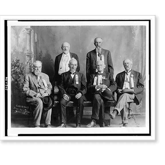 Historic Print, Pioneers of South Dakota, 16" x 20"