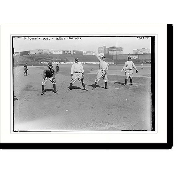 Historic Print, Pitgrass - Mays - Hendrix - Roettger, NY - A, 4/26/23, 18" x 24"