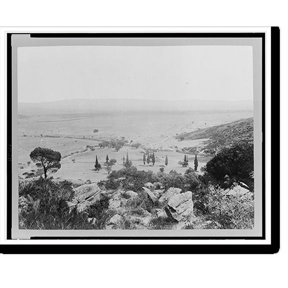 Historic Print, [Plain of Marathon, Greece], 16" x 20"