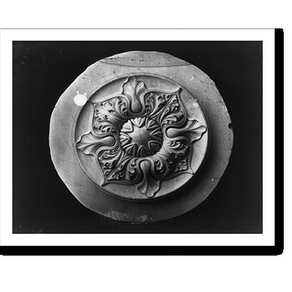 Historic Print, [Plaster decoration], 16" x 20"
