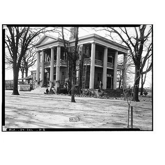 Historic Print, Plattenburg House, 1009 North Lapsley Street, Selma, Dallas County, AL - 6, 16" x 20"