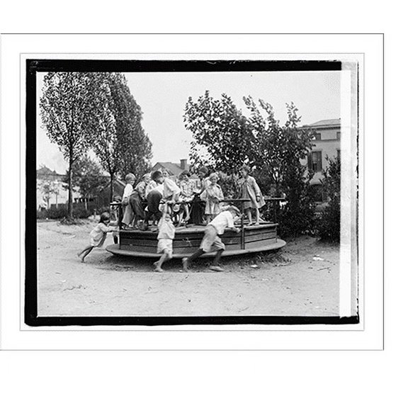 Historic Print, Playground, 18" x 24"