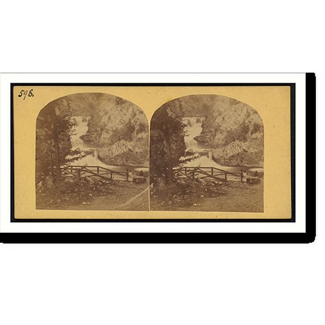 Historic Print, Poestenkill Falls near Troy N.Y., 16" x 20"