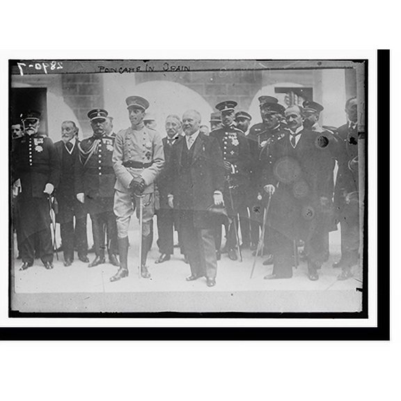 Historic Print, Poincare in Spain - 2, 16" x 20"