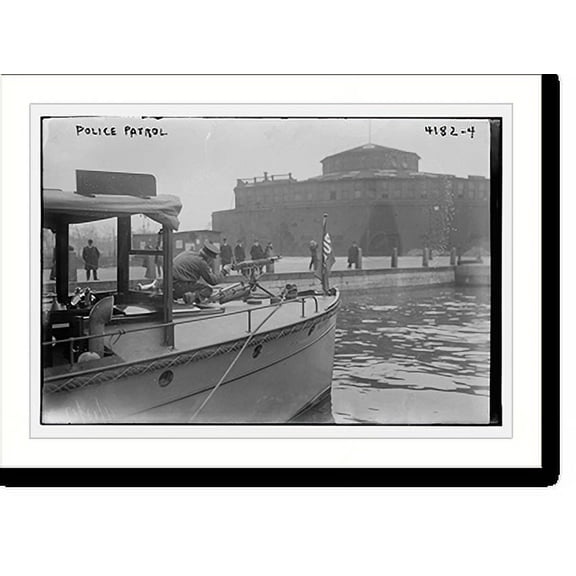 Historic Print, Police Patrol - 2, 16" x 20"