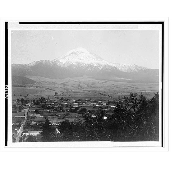 Historic Print, [Popocatépetl volcano, Mexico], 16" x 20"