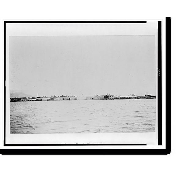 Historic Print, Port Ponce - 2, 16" x 20"